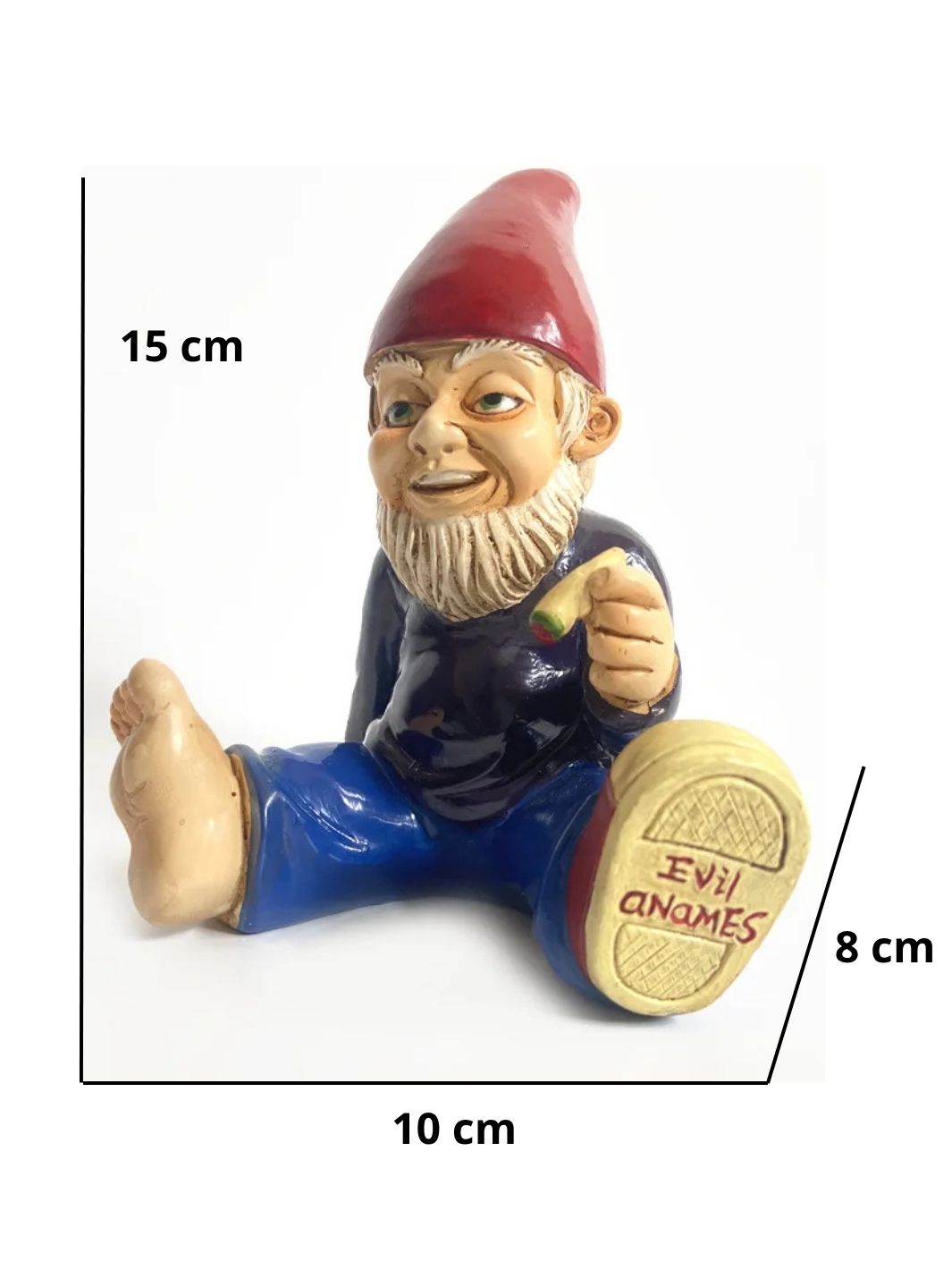 Nain de jardin Défoncé joint