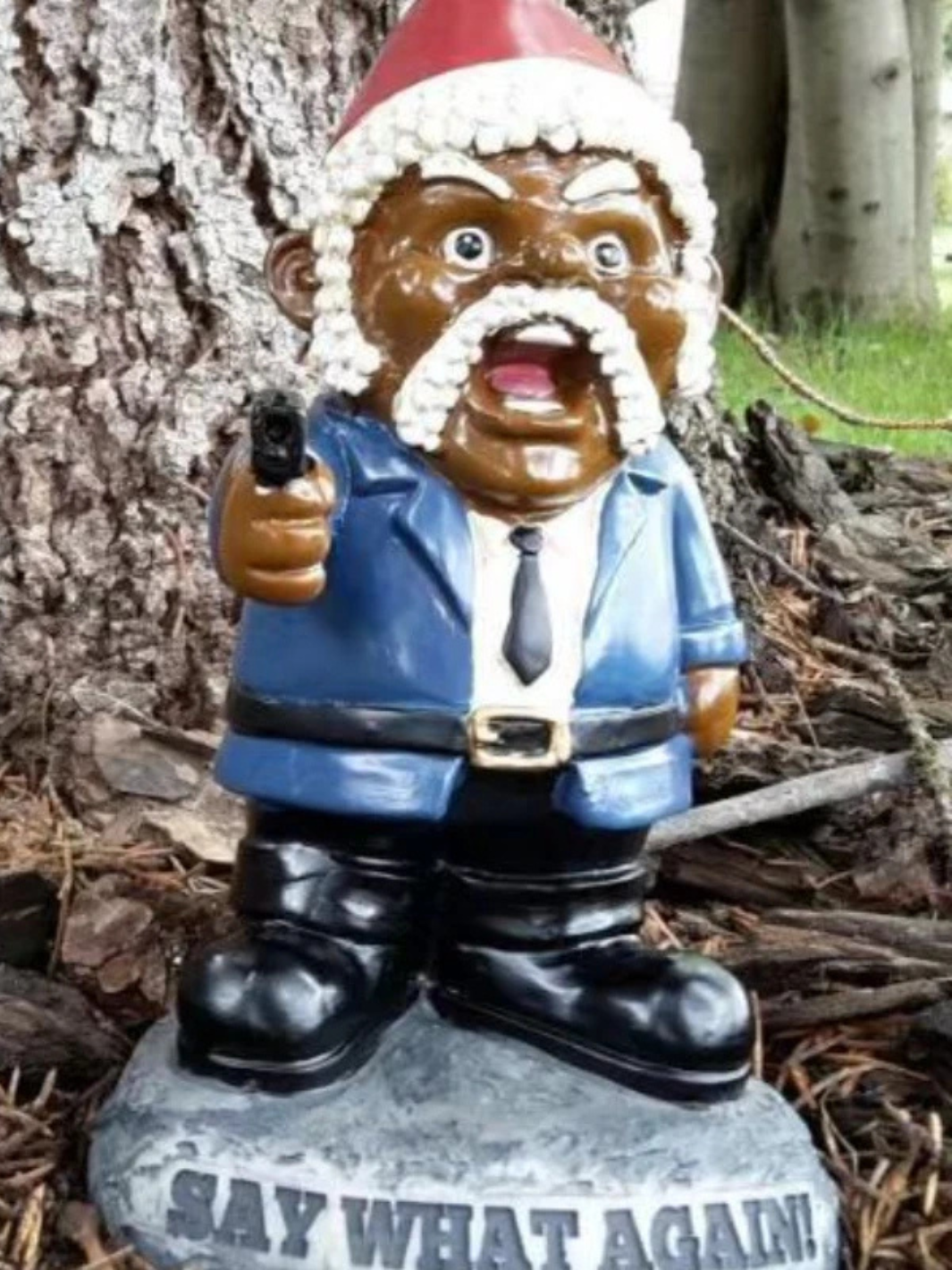 nain de jardin noir pulp fiction