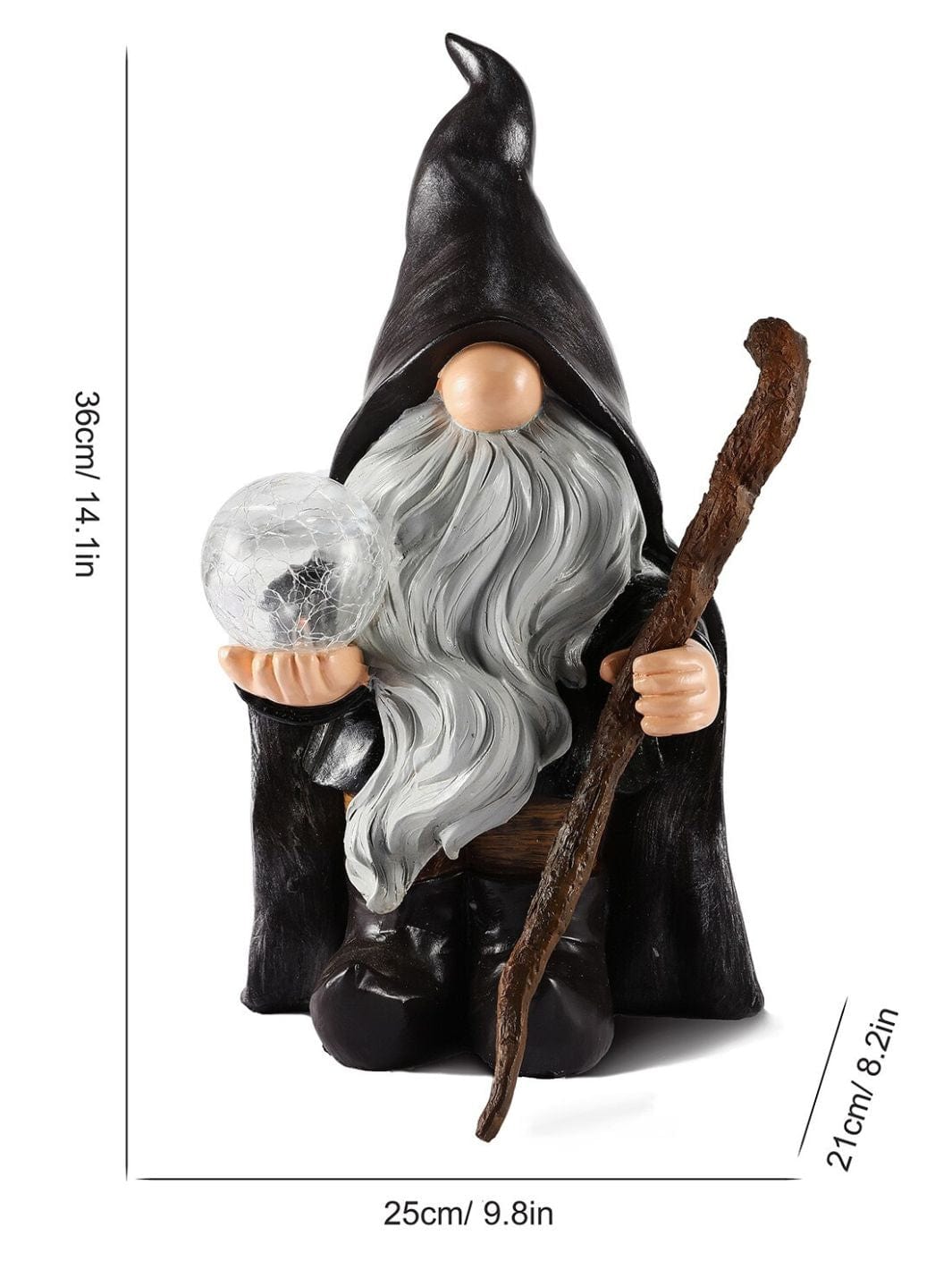 Nain De Jardin | Le Sorcier Noir