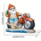nain de jardin biker vacances 1