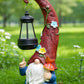 nain de jardin solaire lanterne